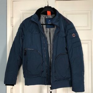 Tom Tailor Mens Blue Casual Winter Jacket - Large
